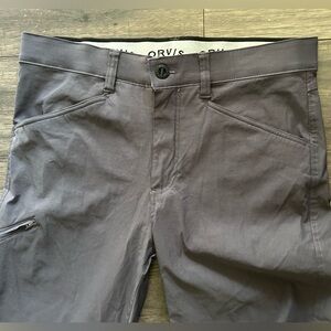ORVIS Jackson quick dry men’s size 34x30 dark grey pants